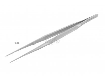 Mikro pinzeta Gomel 18,0 cm (Varianta Mikro pinzeta Gomel 18,0 cm - anatomická zahnutá)