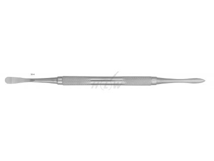 Raspatorium Molt 17,5 cm (Varianta Raspatorium Molt 17,5 cm - koncovky 6,0 a 4,5 mm)
