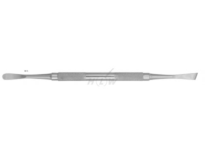 Raspatorium Meat 17,5 mm (Varianta Raspatorium Meat 17,5 mm - koncovky 6,5 a 7,0 mm)