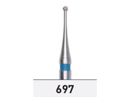 Mikro kulička 697 (Dřík FG, Hrubost-proužek Modrý, Velikost vrtáčku 007)