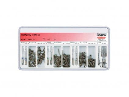 Unimetric (Varianta Unimetric TITAN čepy 310 S černé 1,0mm 25ks)