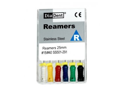Reamers - DiaDent (Délka nástroje 31mm, Velikost 025)