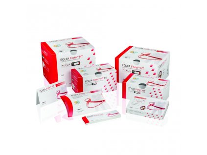 GC EQUIA Forte HT (Varianta EQUIA Forte HT klincké balení 200ks A3 + Equia Forte Coat 4ml)