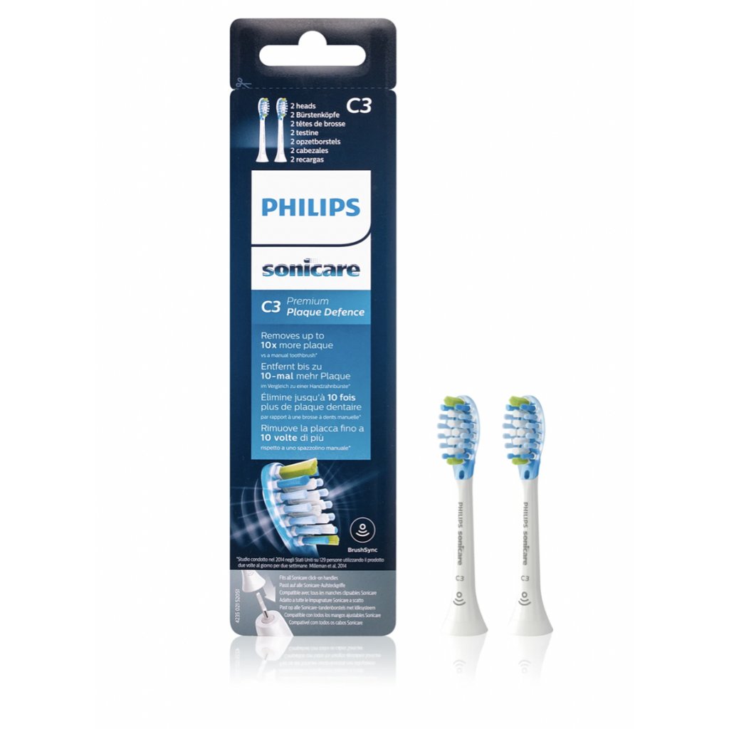 Philips Sonicare Premium Plaque Defence HX9042 2 ks - Hlavice/ Náhradní hlavice pro sonické kartáčky Philips Sonicare - DENTO.cz - Více pro vaši dentální hygienu