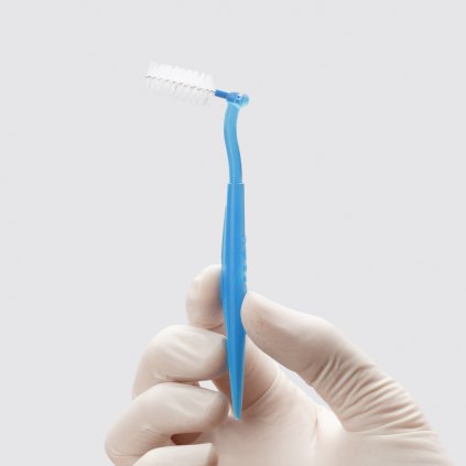 Curaprox CPS 410 Perio Plus mezizubní kartáček modrý 5 ks - Mezizubní péče/Curaprox - DENTO.cz - Více pro vaši dentální hygienu