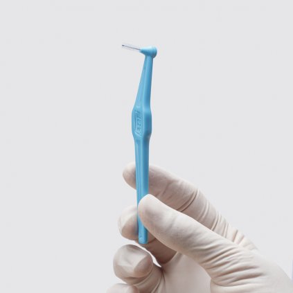 TePe mezizubní kartáčky Angle modré 0,6 mm 6 ks - Mezizubní kartáčky / Mezizubní kartáčky TePe  - DENTO.cz - Více pro vaši dentální hygienu