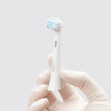 Oral-B  iO Gentle Care White náhradní hlavice bílá 2 ks -  Hlavice / Náhradní hlavice na elektrické kartáčky Oral-B - DENTO.cz - Více pro vaši dentální hygienu