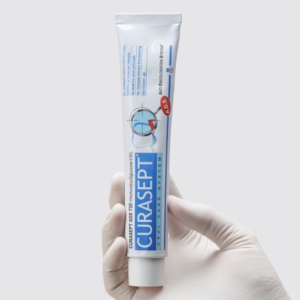 Curasept ADS 720 gelová zubní pasta 0.20% CHX 75 ml- Zubní pasty a gely/zubní gely - DENTO.cz - Více pro vaši dentální hygienu