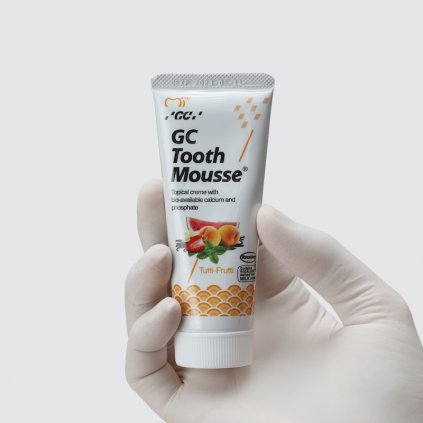 GC Tooth Mousse Tutti-Frutti 35 ml - Zubní pasty a gely/Zubní pasty bez fluoridů - DENTO.cz - Více pro vaši dentální hygienu