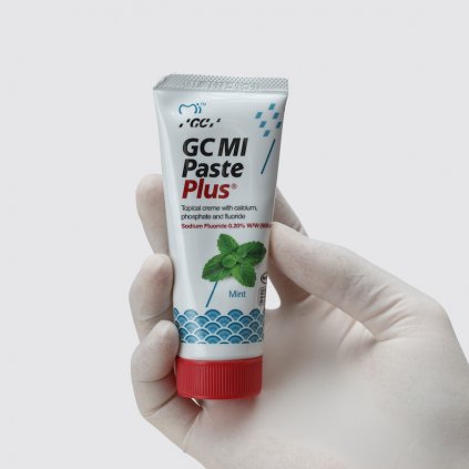 GC Mi Paste Plus Máta 35 ml - Zubní pasty a gely/Zubní pasty s fluoridy - DENTO.cz - Více pro vaši dentální hygienu