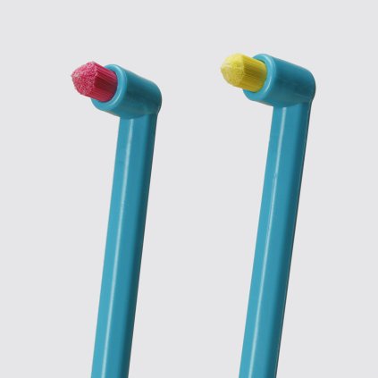 Curaprox CS 1006 zubní kartáček Single tyrkysový 6 mm - Zubní kartáčky/Solo kartáčky - DENTO.cz - Více pro vaši dentální hygienu