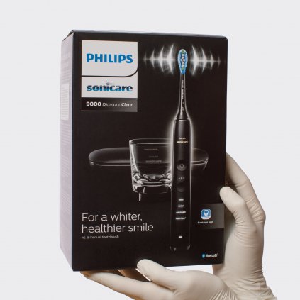 Philips Sonicare DiamondClean 9000 Nová generace HX9911 černý - Elektrické kartáčky/ Philips Sonicare - DENTO.cz - Více pro vaši dentální hygienu