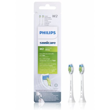 Philips Sonicare Optimal White HX6062 náhradní hlavice 2 ks bílá- Hlavice/ Náhradní hlavice pro sonické kartáčky Philips Sonicare - DENTO.cz - Více pro vaši dentální hygienu