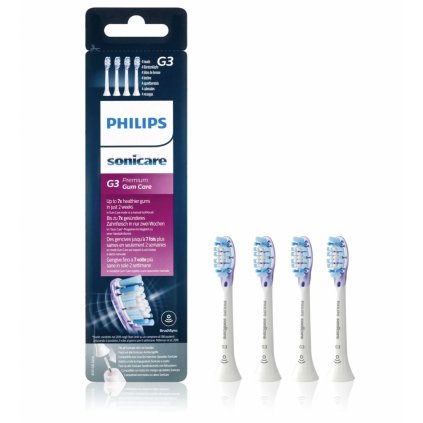 Philips Sonicare Premium Gum Care HX9054 náhradní hlavice 4 ks bílá - Hlavice/ Náhradní hlavice pro sonické kartáčky Philips Sonicare - DENTO.cz - Více pro vaši dentální hygienu