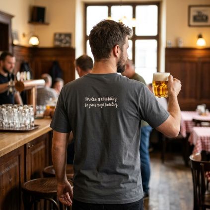 pivo a chlebicky tricko denua