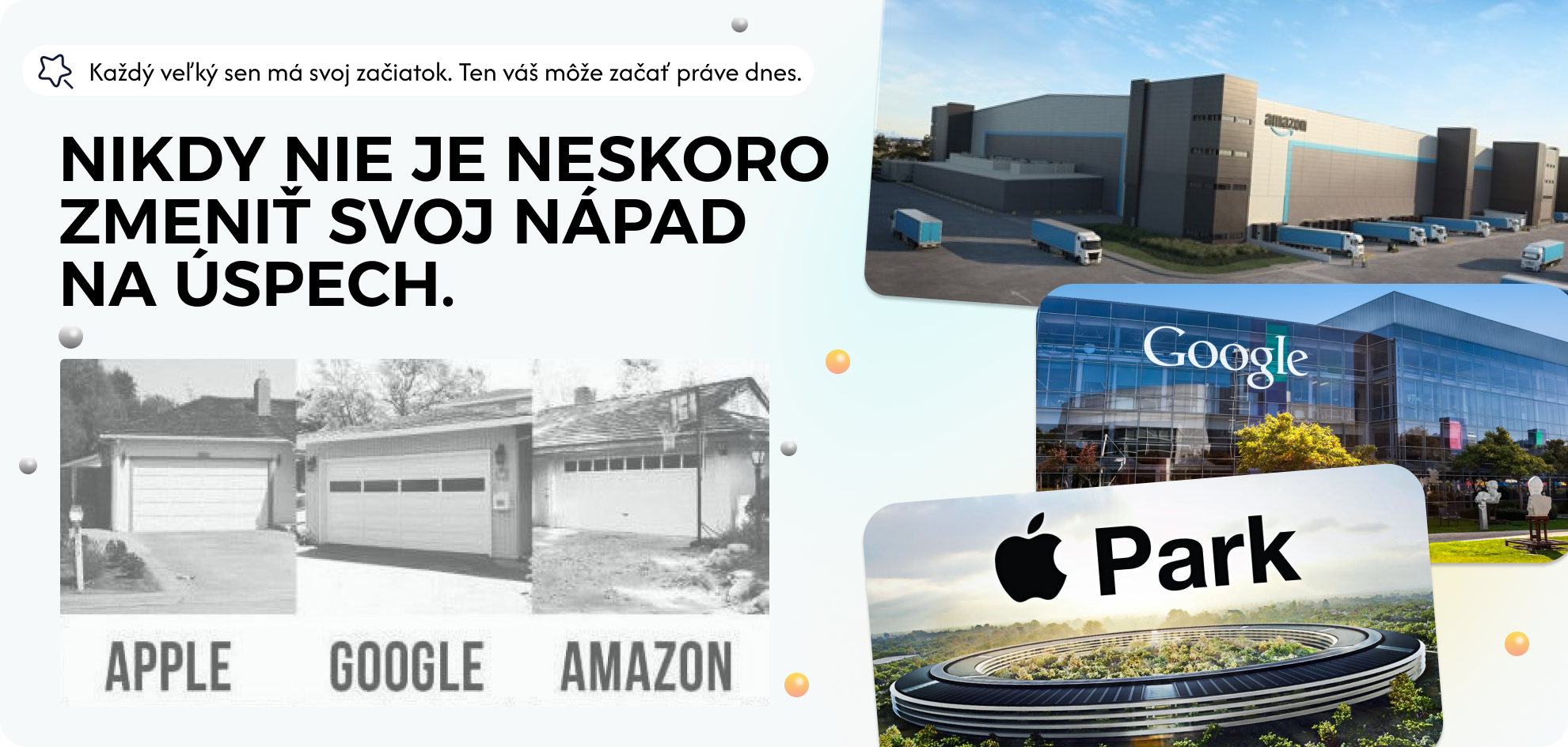 Začnite experimentovať