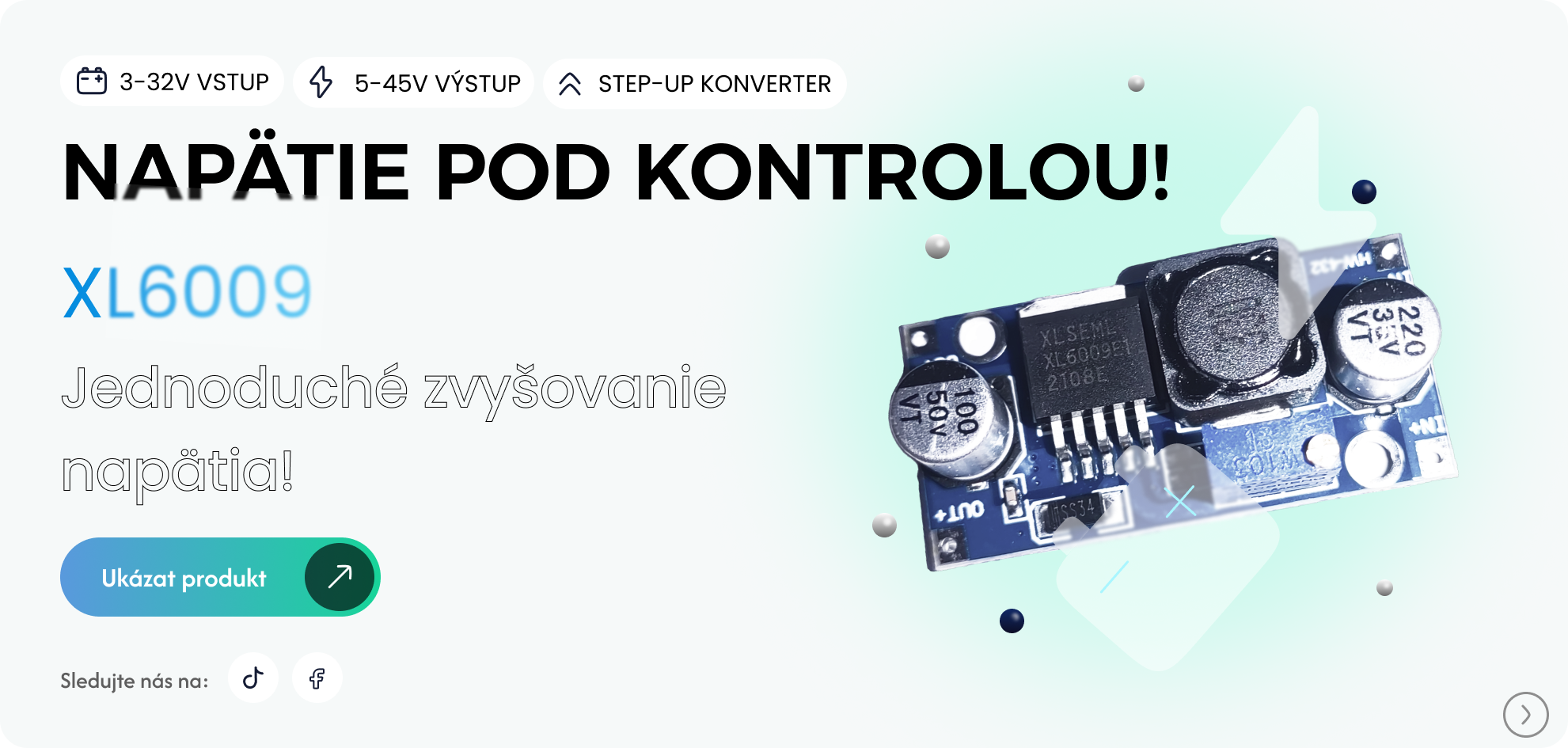 XL6009 Step up Modul