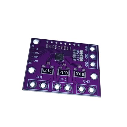 INA3221 Trojkanálový I2C/SMBus Senzor Napätia a Prúdu