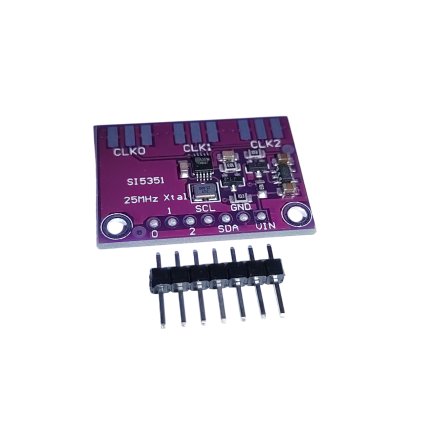 Si5351A I2C Generátor Hodinového Signálu 8 kHz – 160 MHz (3–5 V DC)