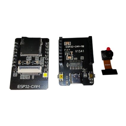 ESP32-CAM WiFi Kamera Modul s USB-C Programovacou Doskou | 4MB Flash + microSD Slot