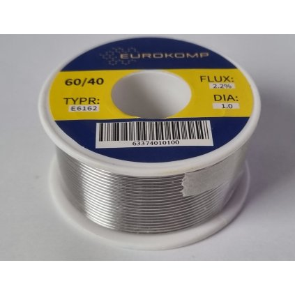 Cín s kalafóniou 1mm/100g