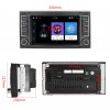 2DIN Autoradio VW Touareg/Transporter T5/Multivan