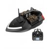 Zavážacia loďka  s GPS 12 000mAh Bateria , čierna