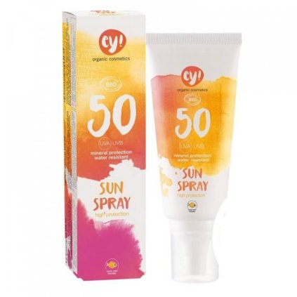 Ey! Opalovací krém ve spreji SPF 50 BIO (100 ml)