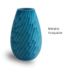 Elys Metallic Turquoise