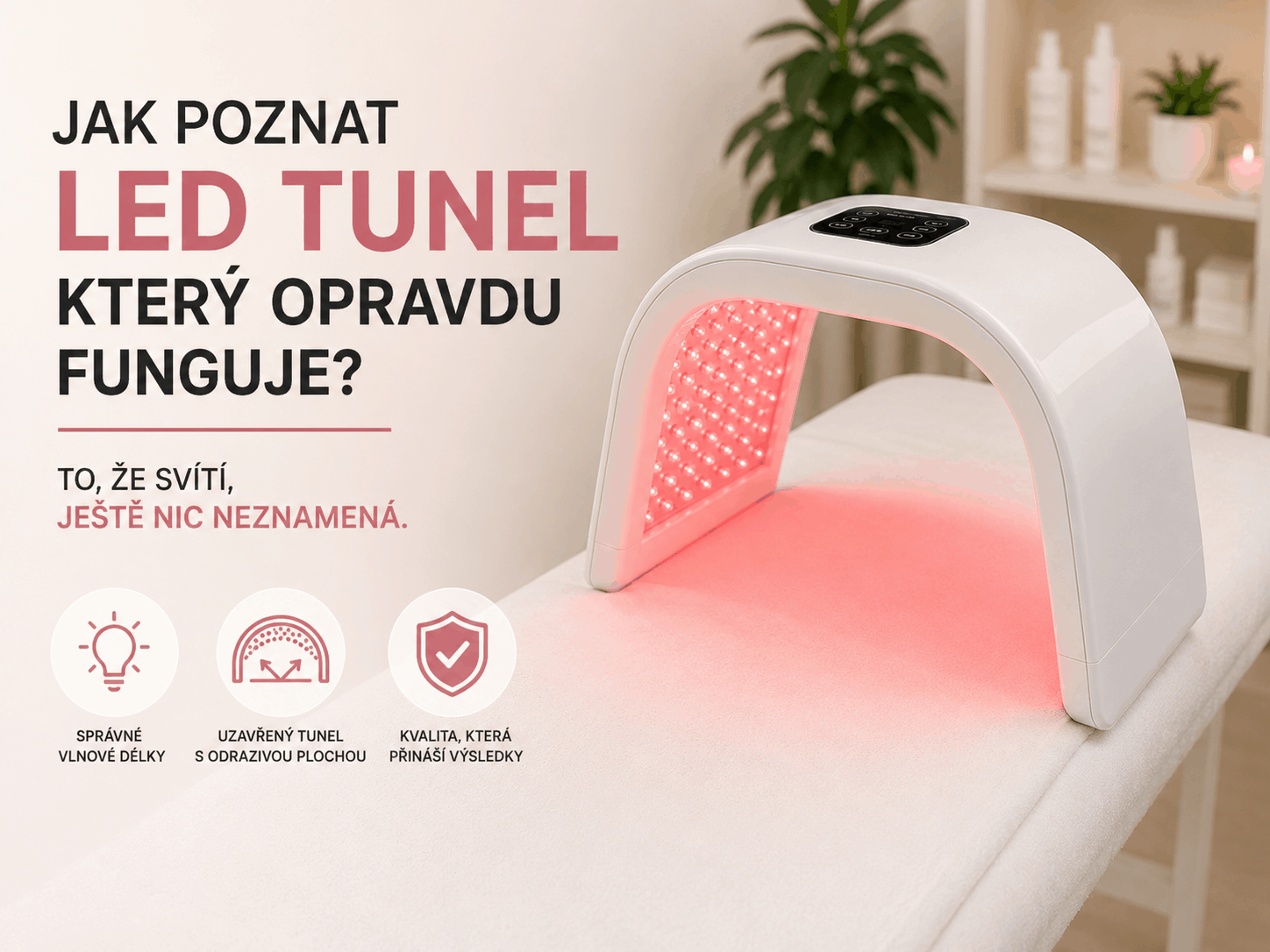 Jak vybrat LED tunel, který opravdu funguje? To, že svítí, nestačí.