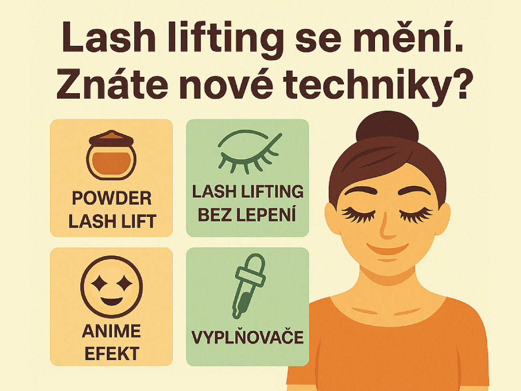 Lash lifting se mění. Znáte nové techniky?