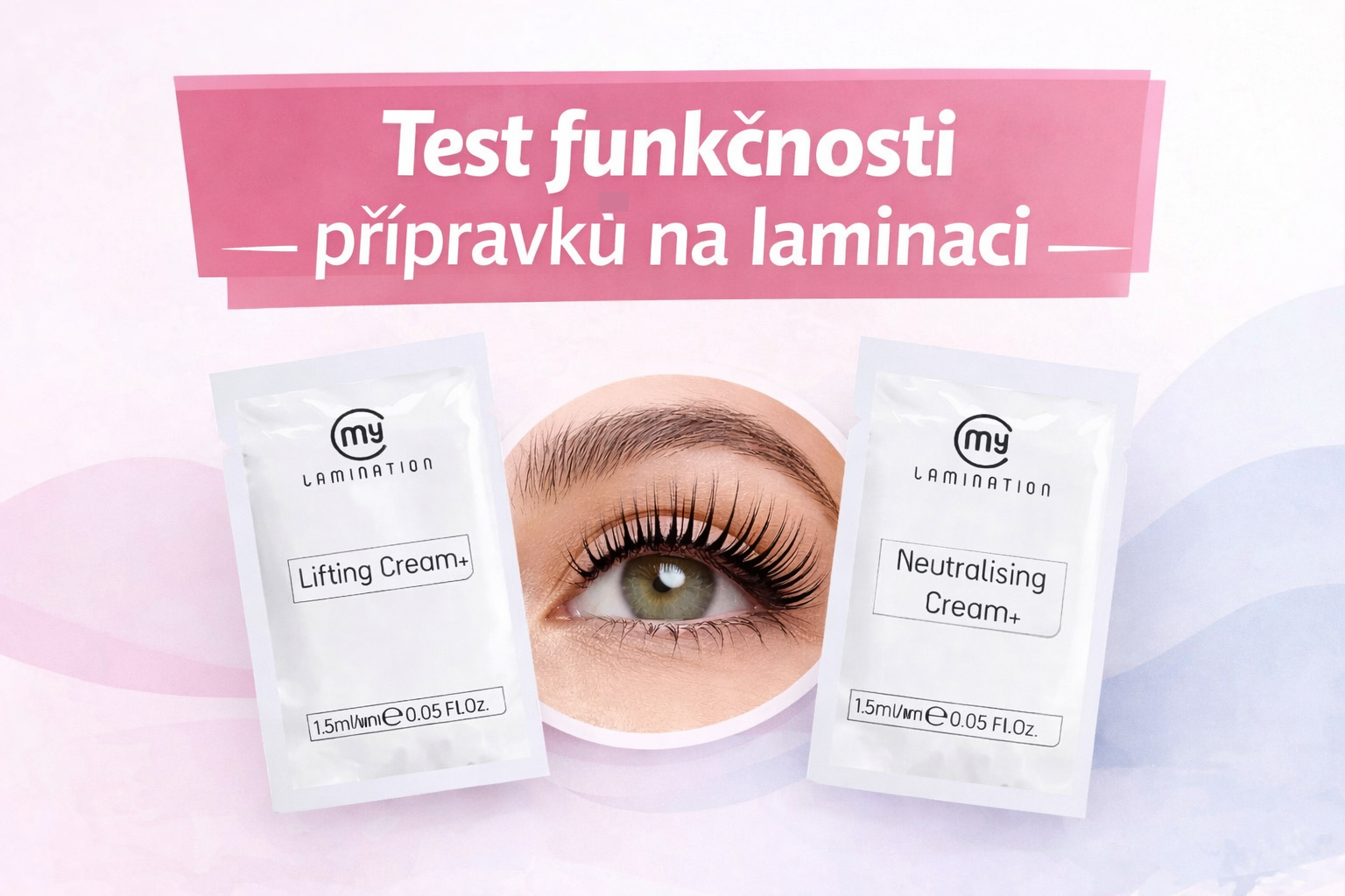Fungují ještě vaše přípravky na lash lifting? Jednoduchý test