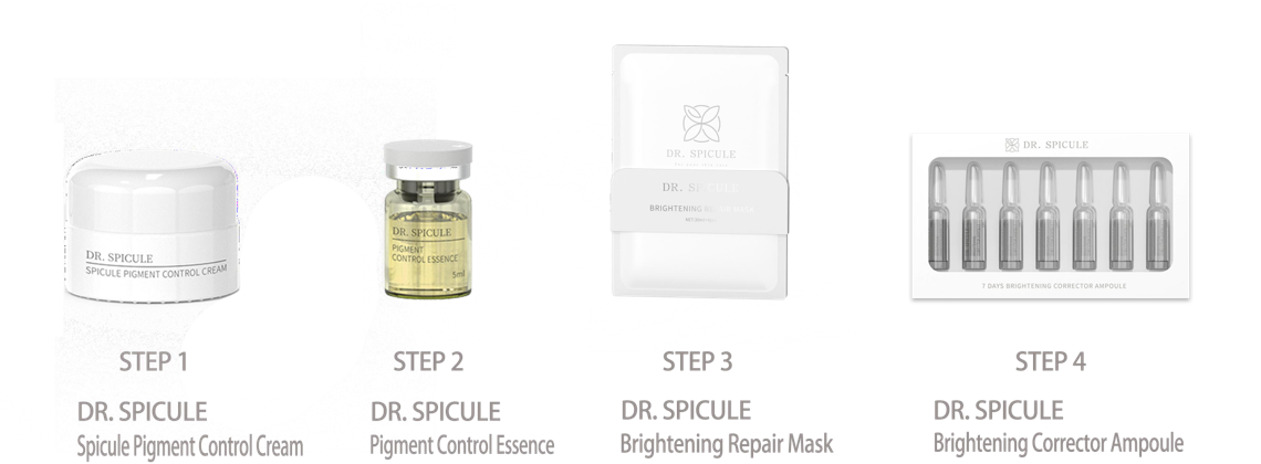 SPICULE Brightnening postup