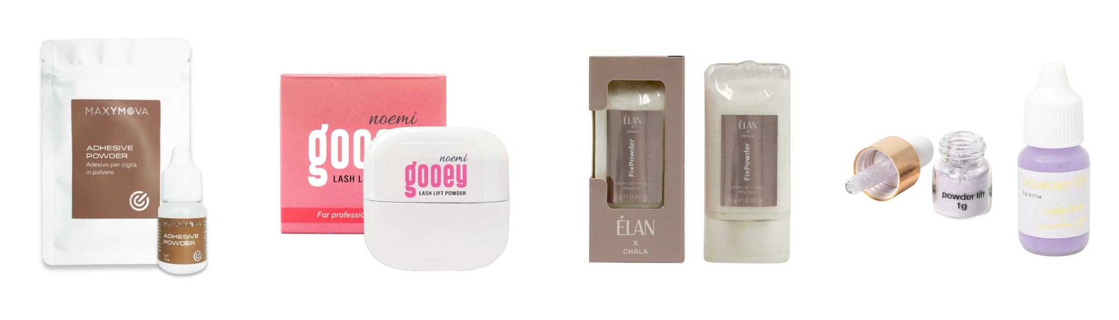 Lepici prasek - Korejsky lash lifting