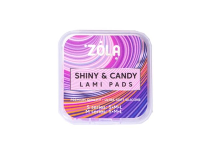 ZOLA Shiny & Candy natacky na lash lifting 6 paru