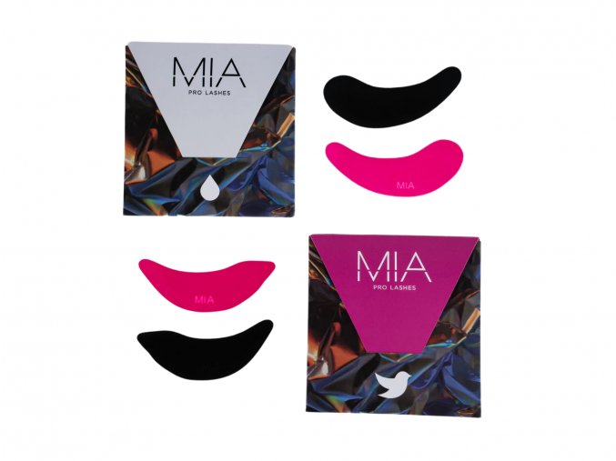 Mia Pro Lashes BIRD SHAPE silikonove podlozky pod oci 2 pary