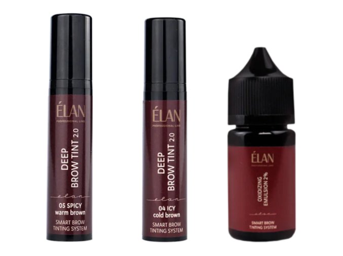 Elan Smart Brow Tintint System sada na barveni oboci