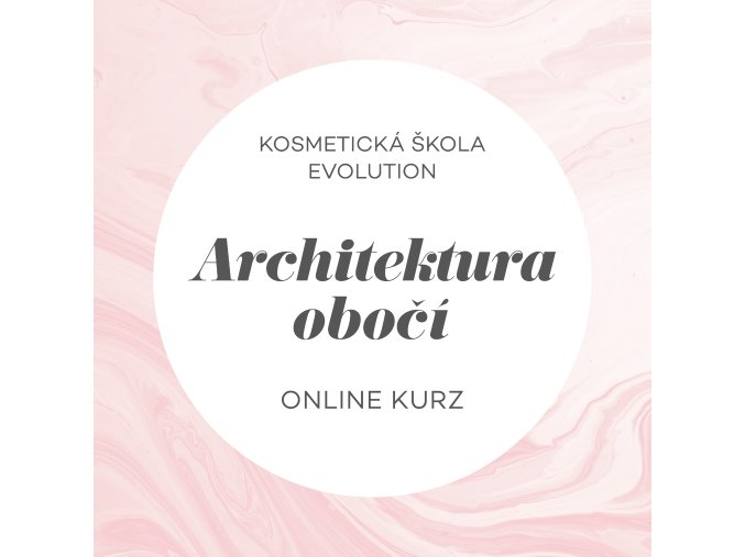 Online kurz Architektura oboci a brow mapping