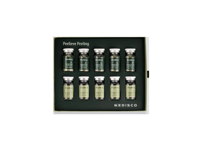 Medisco Peelieve Peeling sada (Powder + Solution)