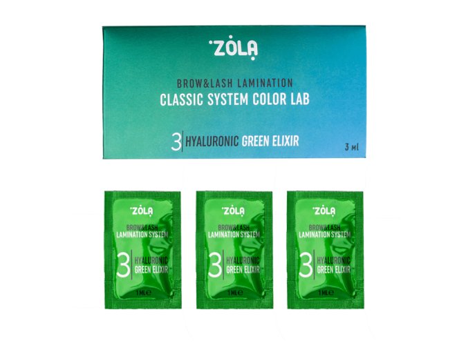ZOLA Color Lab KROK 3 Hyaluronic Green Elixir sackyset03 processed
