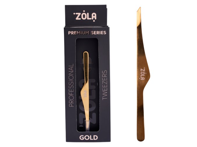 Zola pinzeta sikma na oboci zlata