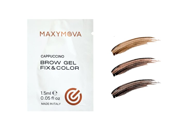 maxymova brow gel fix color