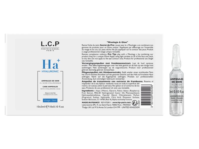 PU AMPOULES DE SOIN ACIDE HYALURONIQUE