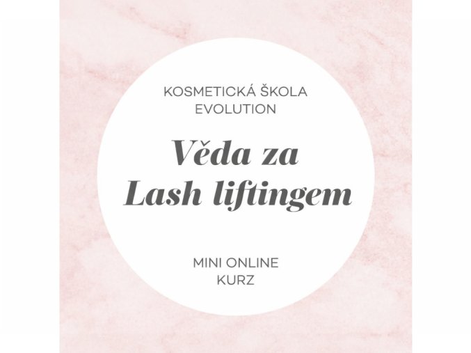 veda za lash liftingem