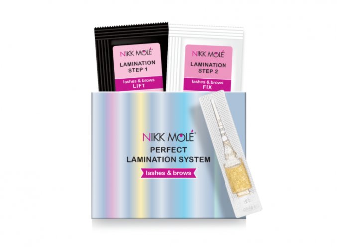 Nikk Mole Perfect Lamination Mini mini sada na laminaci oboci a ras 3×3 ml