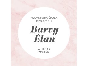 Webinar barvy Elan
