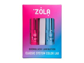 ZOLA Lash & Brow Lamination System Color Lab sada na laminaci ras a oboci
