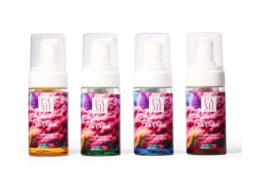 Lami Lashes La’Color Chamomile Cleansing Foam barevna cistici pena na rasy a oboci