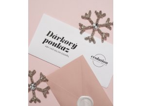 Dárkový poukaz na nákup na e-shopu – tištěný
