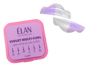 ÉLAN Violet Multi-curl natacky na rasy